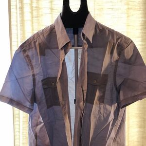 Perry Ellis- Short Sleeve dress shirt